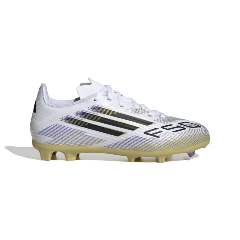 נעלי כדורגל F50 LEAGUE FG MG - ילדים זהב